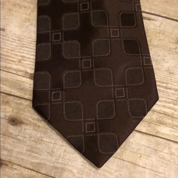 Apt. 9 men’s Neck Tie ~Brown NWOT - Picture 2 of 3